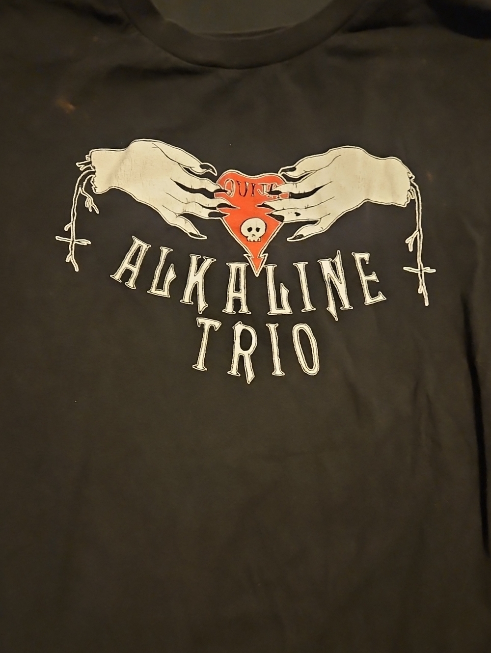 Vintage Alkaline Trio Ouija Tshirt Size XL